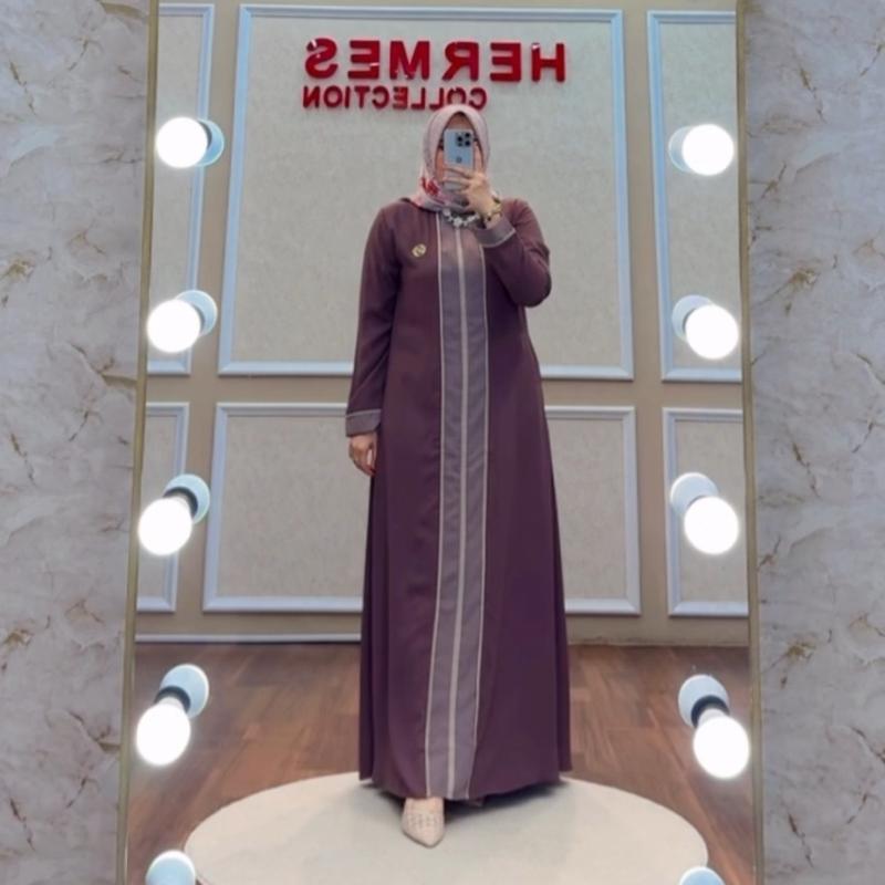 Khansa Dress Finea Twist Flowy 3