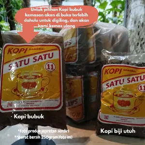 kopi satu satu bubuk 250 gram/kopi 11/kopi hitam bubuk warkop giras Coffee