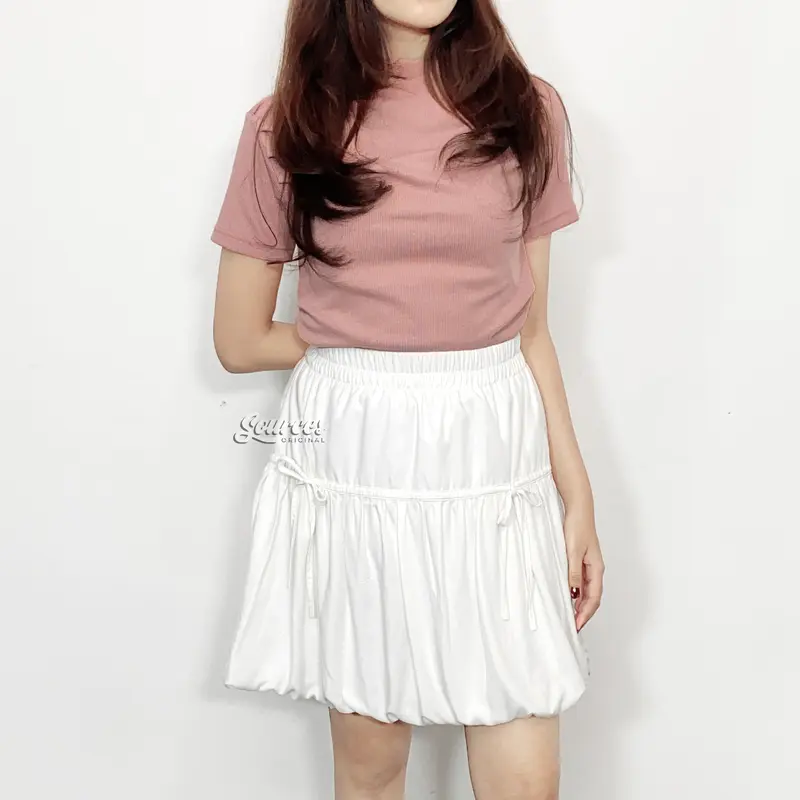 DINA SKIRT / SKIRT PENDEK WANITA / SOURCES INDONESIA 0