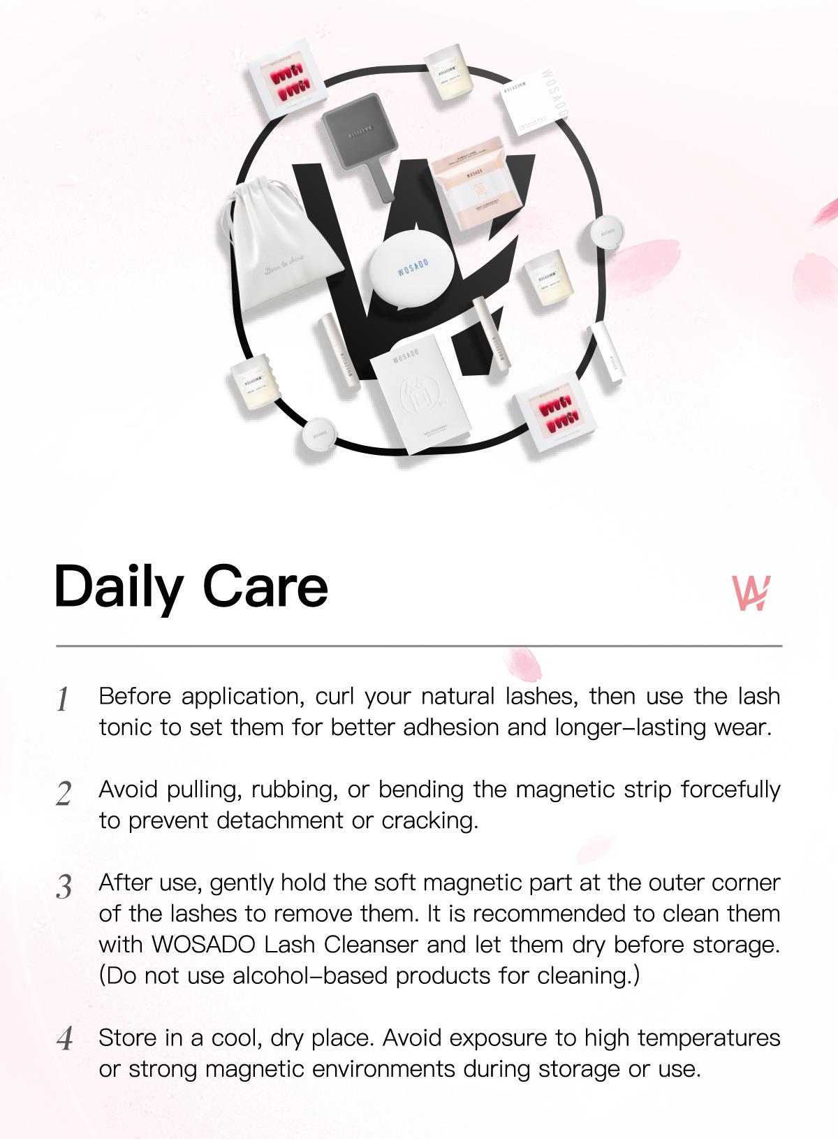 【WOSADO】Soft Magnetic Eyelash Brand New Upgrade Eyelashes with Applicator Kit Reusable Glue-free Wispy Magnetic Lashes Cruelty-free False Lashes Waterproof Lightweight 【WOSADO】Soft Magnetic Eyelash Brand New Upgrade Eyelashes with Applicator Kit Reusable Glue-free Wispy Magnetic Lashes Cruelty-free False Lashes Waterproof Lightweight