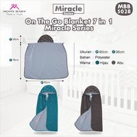 Gambar MOM'S BABY On The Go Blanket 7 in 1 Miracle Series MBB5028 - Abu dari Dialogue Group Store Kota Bandung 3 Tokopedia