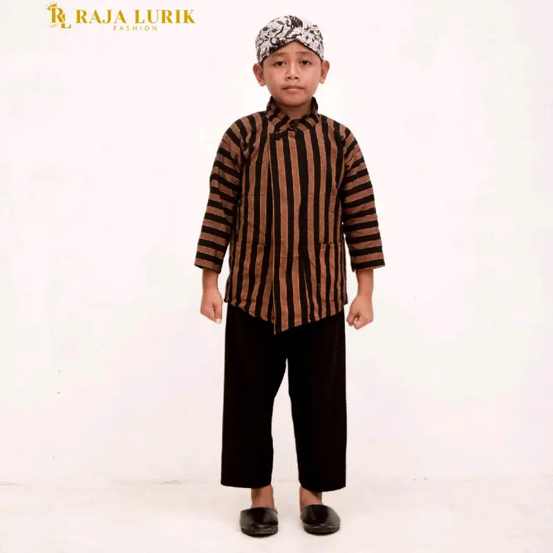 BAJU LURIK ANAK / BAJU SURJAN ANAK/ BAJU ADAT JAWA 5