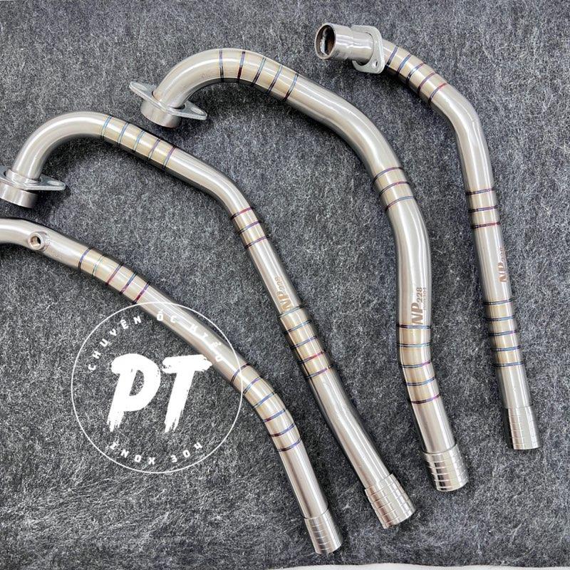 Cổ pô inox 304 KÈM KHÂU inox gắn pô zin cho các dòng xe Phụ Tùng Phụ Kiện