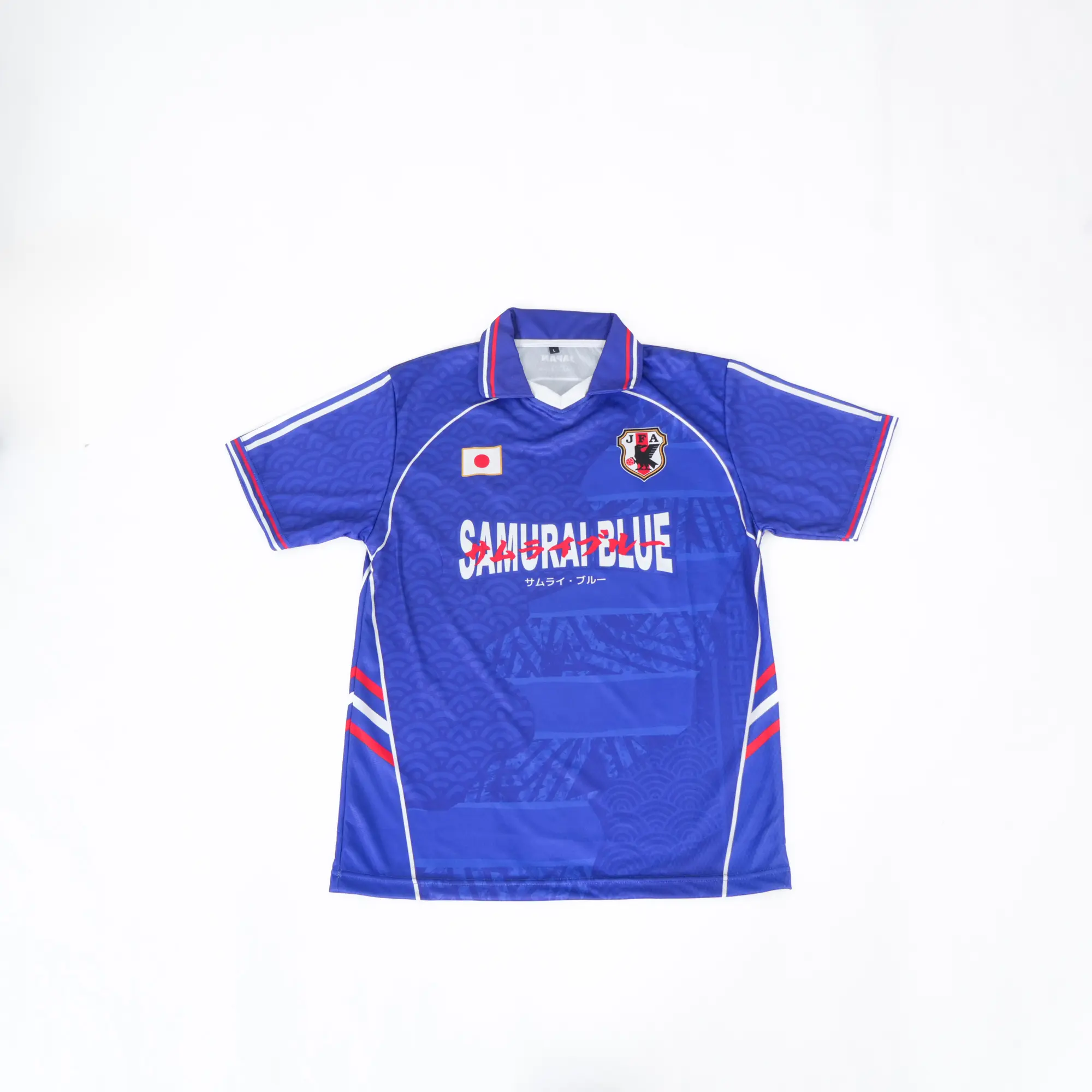ONIKU//JERSEY//JERSEYCASUAL//STREETWEAR//OVERSIZE//FIT//RETRO//VINTAGE//MUSIK//BLOKECORE//KOREA//NFL//SPORT//SAMURAI BLUE JAPAN