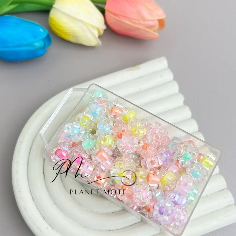 Manik Mote Akrilik Moza Rainbow (15gr) 4