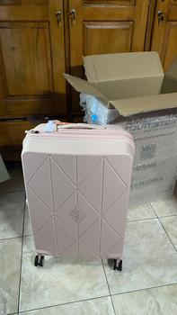 Product Review of American Tourister Koper Hardcase Argyle Spinner 25 Inch - Antiq.Pink from I**s 0