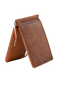注目 高品質メンズマネークリップ、クレジットカードホルダー、コインポケット付き、シンプルでファッショナブル、メンズギフト、カジュアルスタイル、オールシーズン対応、人気商品