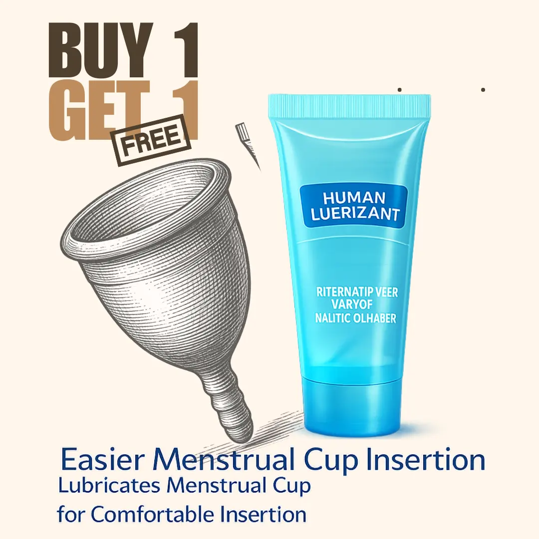 pelicin pemasangan menstrual cup water base
