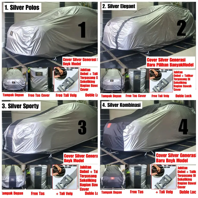 Cover Mobil Raize, Cover Mobil Raize, Waterproof,Polyster Super Great A, Anti Luntur,PREMIUM 4