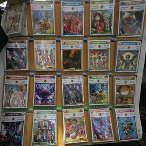 kartu gepok/kwartet lembar isi 20 bungkus kartu