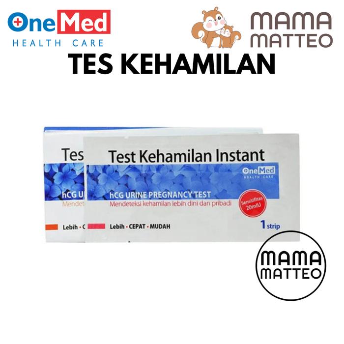 Gambar OneMed Tes Kehamilan / Test Pack Tespek Cek Kehamilan Instant dari mamamatteoid Kota Bandung Tokopedia