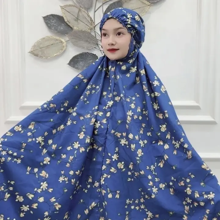 Alfarizi Mukena Dewasa Traveling Motif Terbaru Edisi Lebaran 2025 Syakilla Dahi Kerut Resleting 2in1 Laser Cut Atasan Bawahan Kombinasi Katun Panjang 5
