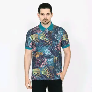 Kaos Polo Shirt Pria Motif Lengan Pendek kaospolo berkerah daily xl kancing kaos polo baju oversize kemeja cuci kering Oblong pendem band Polos Distro timnas Stripe Longsleeve simpel warna