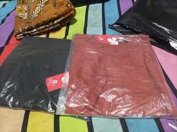 Product Review of ROSELLA BLOUSE POLO LINEN . baju Atasan Santai from M** ✨** 1