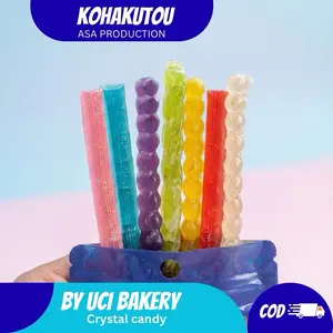 KOHAKUTOU STICKY permen crystal candy JELLY crystal viral Cemilan Food Snack