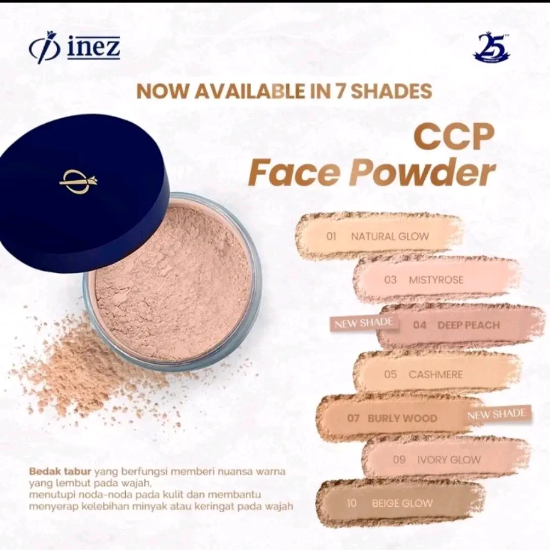 Face Powder Glow Ringan Natural Waterproof