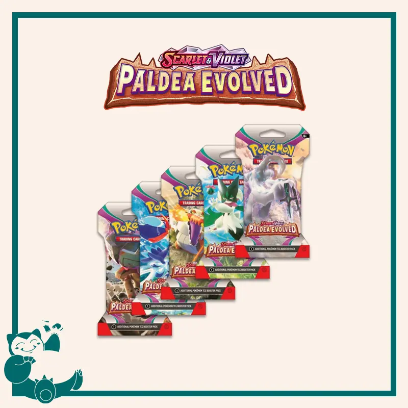 [EN] Pokemon Paldea Evolved Sleeves