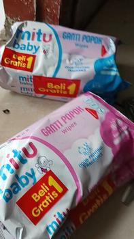 Product Review of tissue basah mitu 50 s buy 1 get 1 Wipes bayi Tisu Alcohol-Free Tidak from d**💜 0