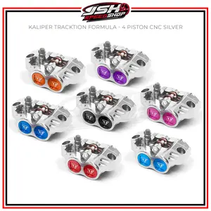 CALIPER KALIPER TRACKTION FORMULA CNC 4 PISTON UNIVERSAL