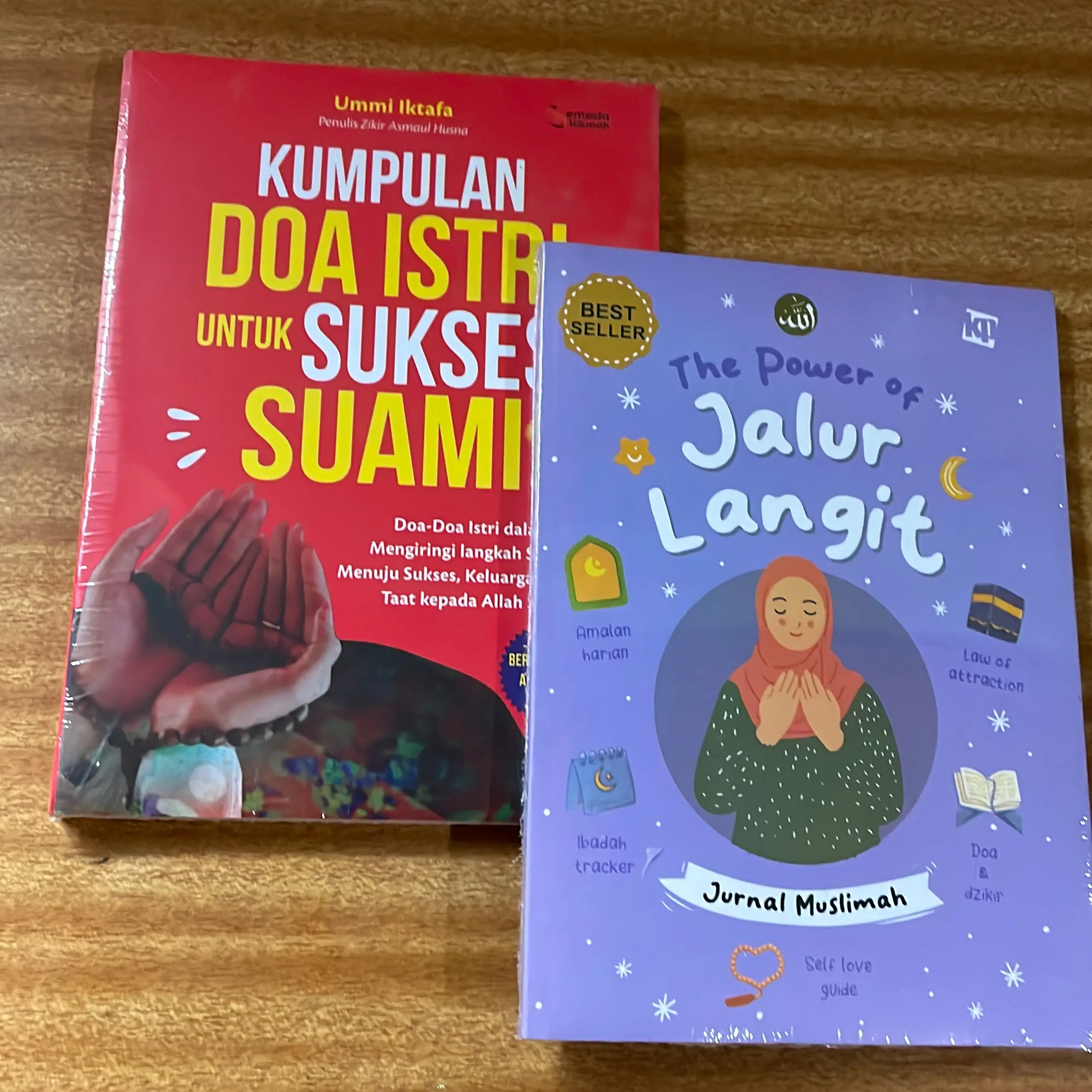PAKET 2 BUKU KUMPULAN DOA ISTRI UNTUK SUKSES SUAMI - THE POWER OF JALUR LANGIT