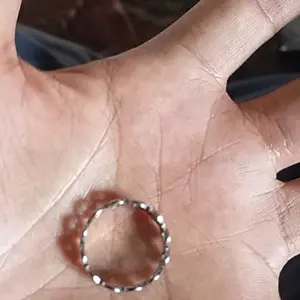 Cincin Koin Tembaga dari Titanium - Rezeki Mengalir Deras. Makna: simbol keberuntungan, kekayaan, dan pembawa hoki (COD) DS01