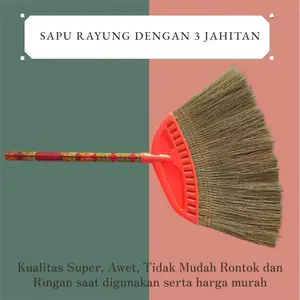 Sapu Rayung Murah dengan Bahan Berkualitas Tinggi dan Dilengkapi 3 jahitan sehingga tidak gampang rontok