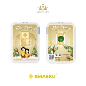 EMASKU Moment 5 gr, Wedding Int., King and Queen, Brown