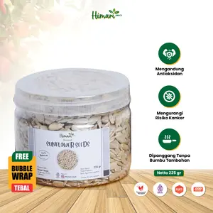 Himari Biji Bunga Matahari Panggang Kuaci Kupas Roasted Sunflower Seeds 250gr