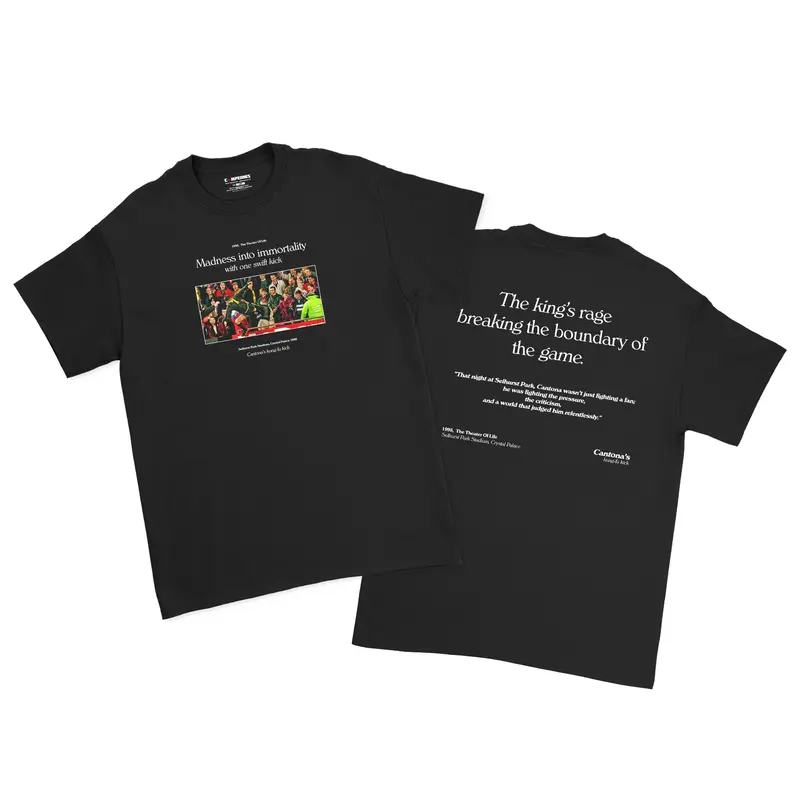Campeones - Tshirt - Football Eric Cantona Kung-fu Kick Series Kaos Sablon 2