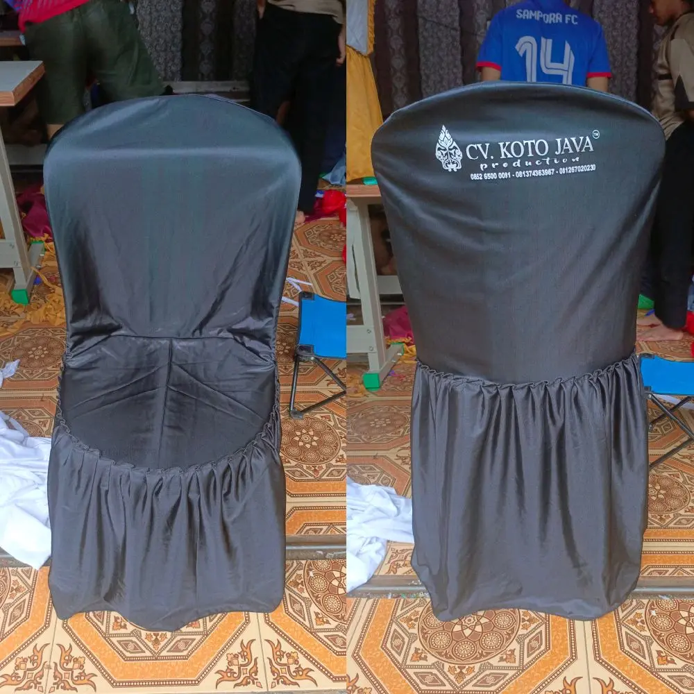 Sarung kursi napoly 101 polos sablon