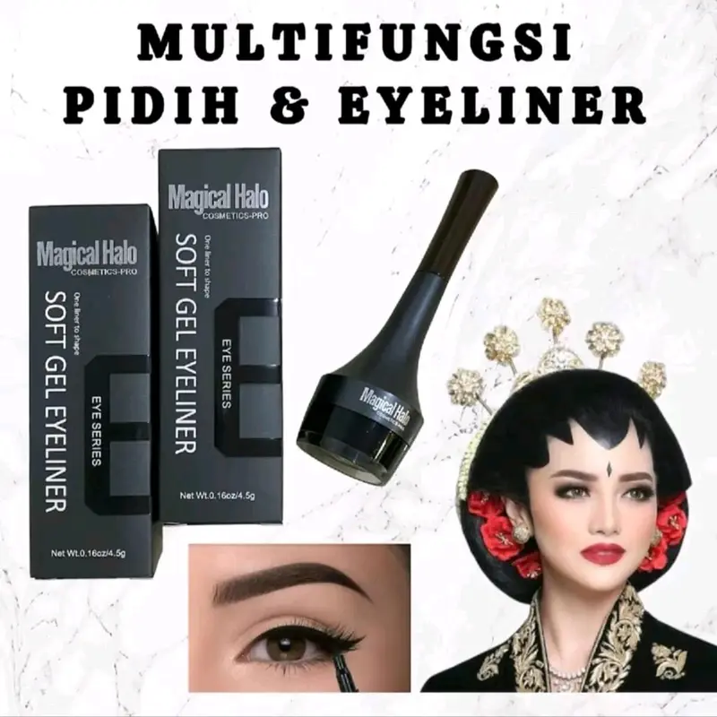 Celak Gel Waterproof - celak anti luntur - celak hitam ready 3