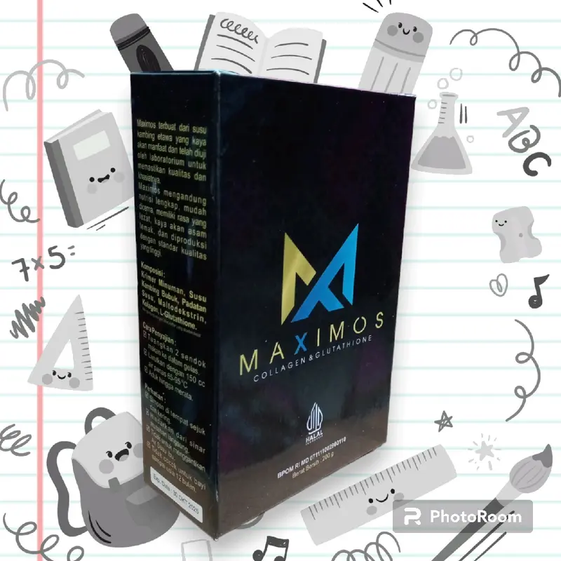 2 box Maximos Susu Kambing Etawa Plus Collagen Dairy Untuk Kesehatan Tubuh 200 gram Asli 100% Perawatan Kulit Dewasa 2