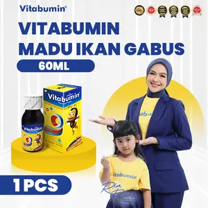 Vitabumin Madu Ikan Gabus Anak 60ml - Kode Verifikasi Keaslian - PT. Aksamala Adi Andana Yogyakarta