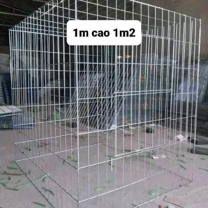 (Tặng 2 gáo ăn) Lồng gà 1mv cao 1m2, chuồng gà lồng gà chọi