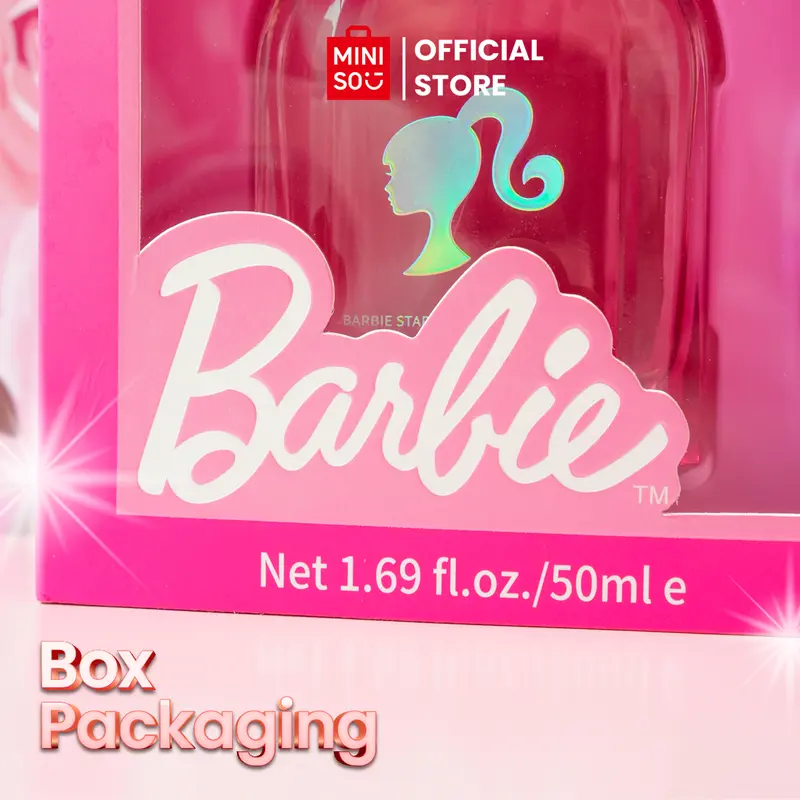 Miniso x Barbie Star Ballet Parfum Wanita Eau de Parfum Perfume Buah Ringan Segar Tahan Lama 75 ml 3