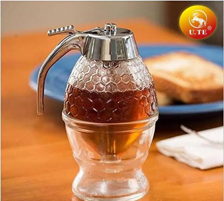 Dispenser Jar Teko Botol Madu Sirup Serbaguna Tempat Madu Anti Semut 5