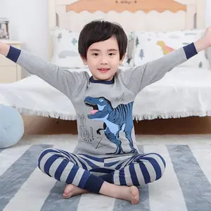 Baju TIDUR ANAK DINOSAURUS T-REX ABU