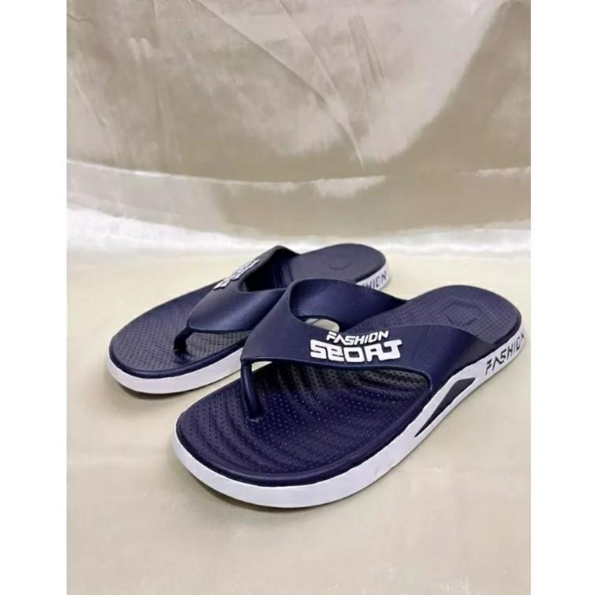 Sandal Anak Laki 5-6–12 tahun Sendal Jepit Karet Fashion Sport Kaki Korean Style Kekinian Rubber Tanpa Hak Slippers sandal  jepit sandal jepit  anak laki laki sandal  karet 5–10