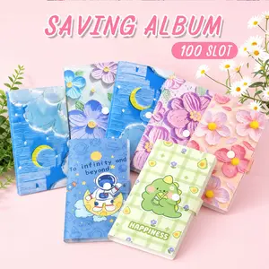Desain Baru Album Saving  File map Album menabung 1 pocket 100 slot Dan slot vertikal