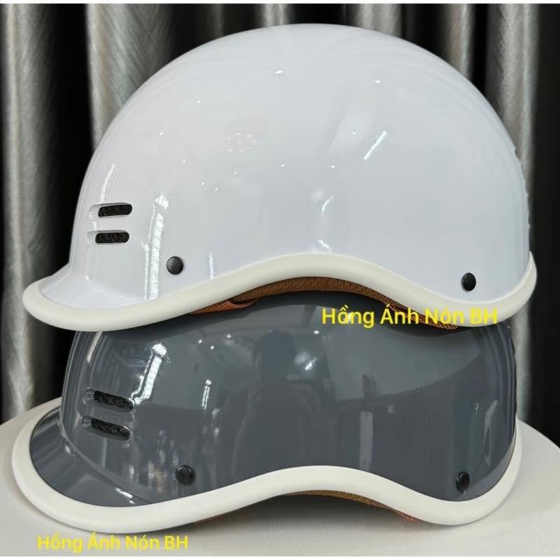 Nón Bảo Hiểm Kiểu Dáng Cá Heo Mẫu Mới Đủ Màu Cao Cấp - Bảo Hành 12 Tháng helmet