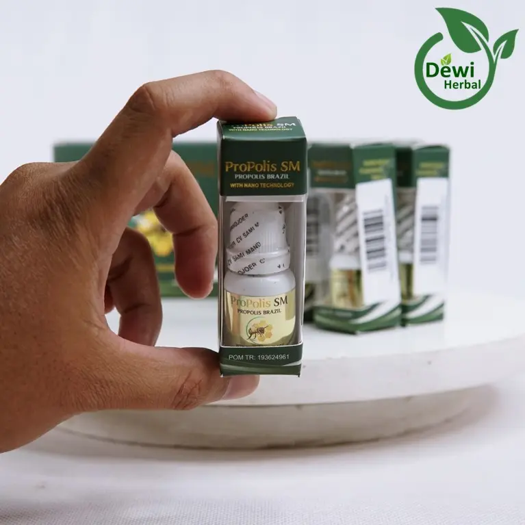 Propolis SM Herbal Benjolan Uci Uci di Ketiak, Kepala, Belakang Telinga, dan Tangan - Isi 6ml 2