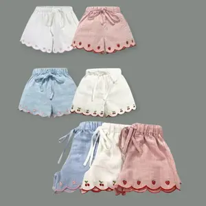 Promo 5 PCS Bawahan Celana Pendek Anak Perempuan Nola Short HotPant Premium Celana import Anak Bahan Katun Linen