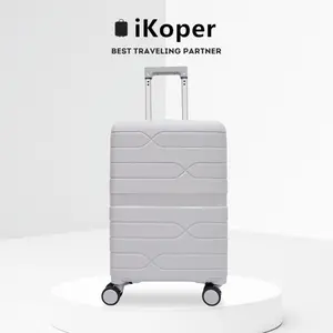 [iKoper] Koper PP-6 Travel Cabin & Bagasi Size 18/21/22 Inc Expandable TSA LOCK Fashion PolyPropylane