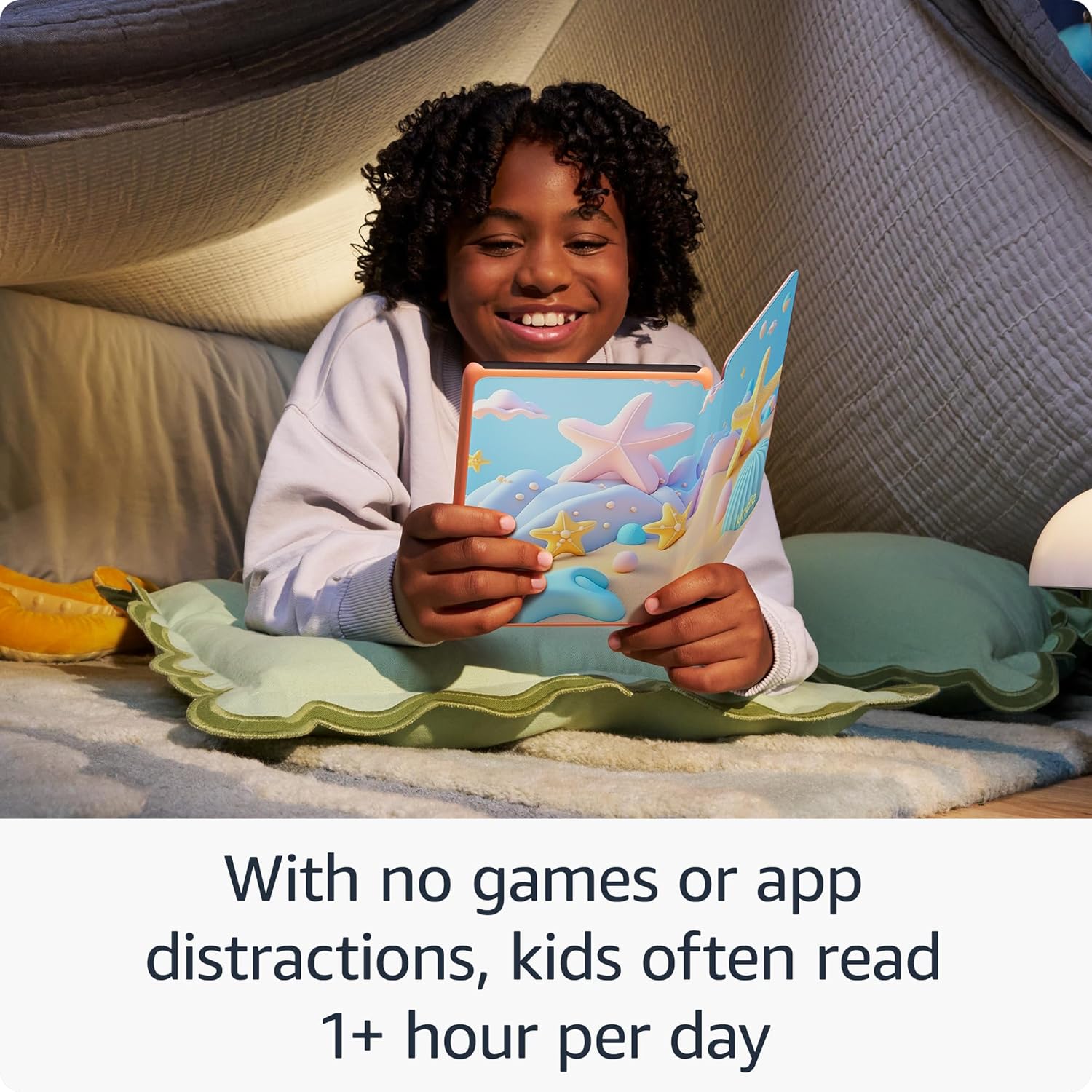Amazon Kindle Paperwhite Kids 16GB (newest model) – larger 7" glare-free display