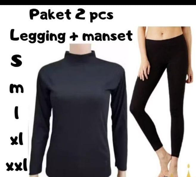 Product Introduction of PAKET 2 PCS STELAN MANSET LENGAN PANJANG KRAH TINGGI KAOS MANSET KT 2