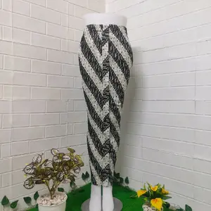 Rok plisket batik wiru motif ontoseno baru Cantik Formal Kebaya Lilit Panjang Tebal Wanita Nyaman Wisuda