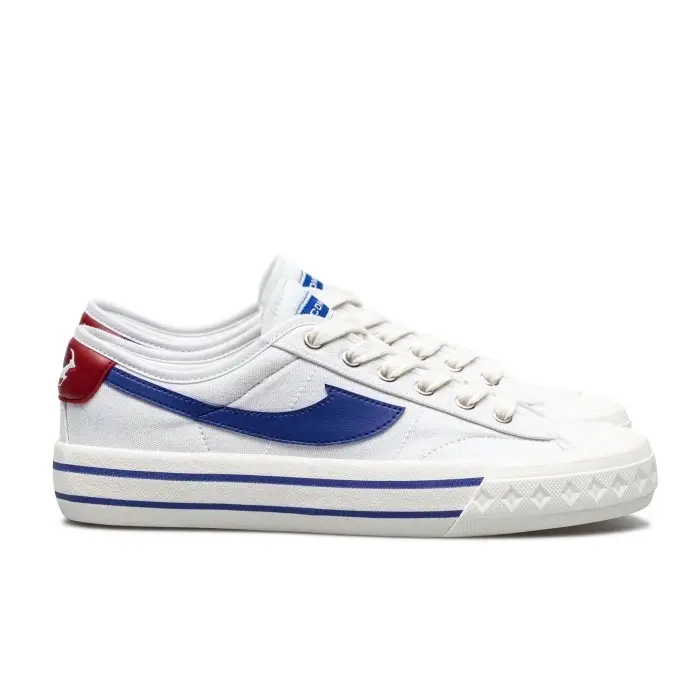 Rekomendasi compass retrograde low blue white - sepatu clasik cowok/cewek termurah / sepati sekolah kets Pria Wanita Casual Snekers Shoes Canvas Putih Kasual sneakers