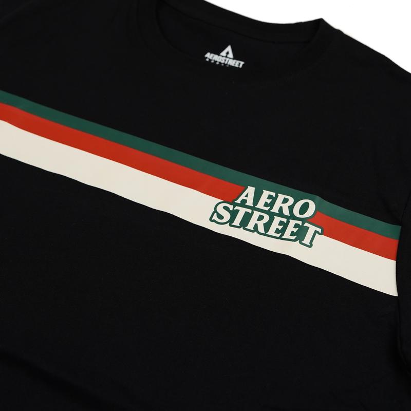 Aerostreet T Shirt Nineties Axiomatic Hitam Kaos T-Shirt Tshirt AAAAA 1