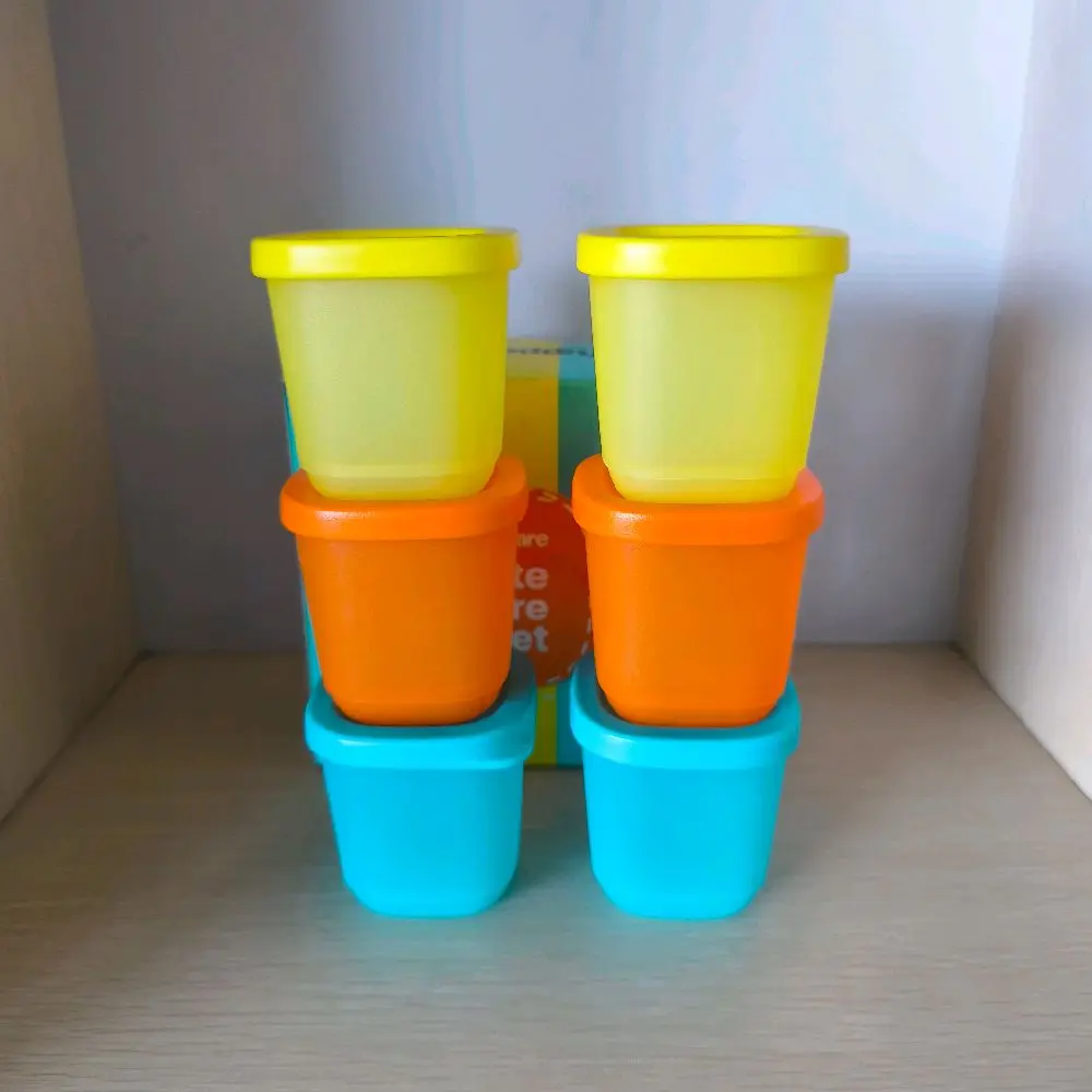 Tupperware Petite Square Set / wadah penyimpanan serbaguna