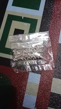 Product Review of 100pcs spacer rondel kw 1 pembatas manik-manik ukuran 6 dan 8 from t**a 0
